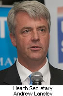 Health Secretary Andrew Lansley
