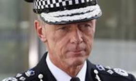 The Metropolitan Police Commissioner, Sir Bernard Hogan-Howe