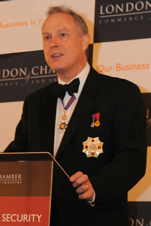Director of GCHQ at the LCCI Annual Defence Dinner last year.