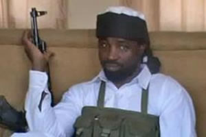 Abubakar Shekau, leader of Boko Haram…ONLY the Nigerian Government can place a bounty on him