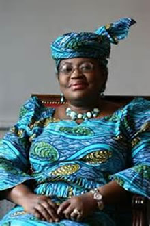Ngozi Okonjo-Iweala...the West's errand girl...not good value for money in the running and management of Nigeria's economy