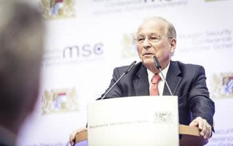MSC chairman Wolfgang Ischinger (Photo: MSC/Kuhlmann)